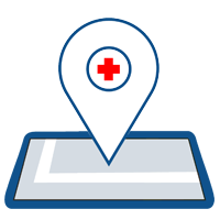 hospital staff monitoring for COVID-19